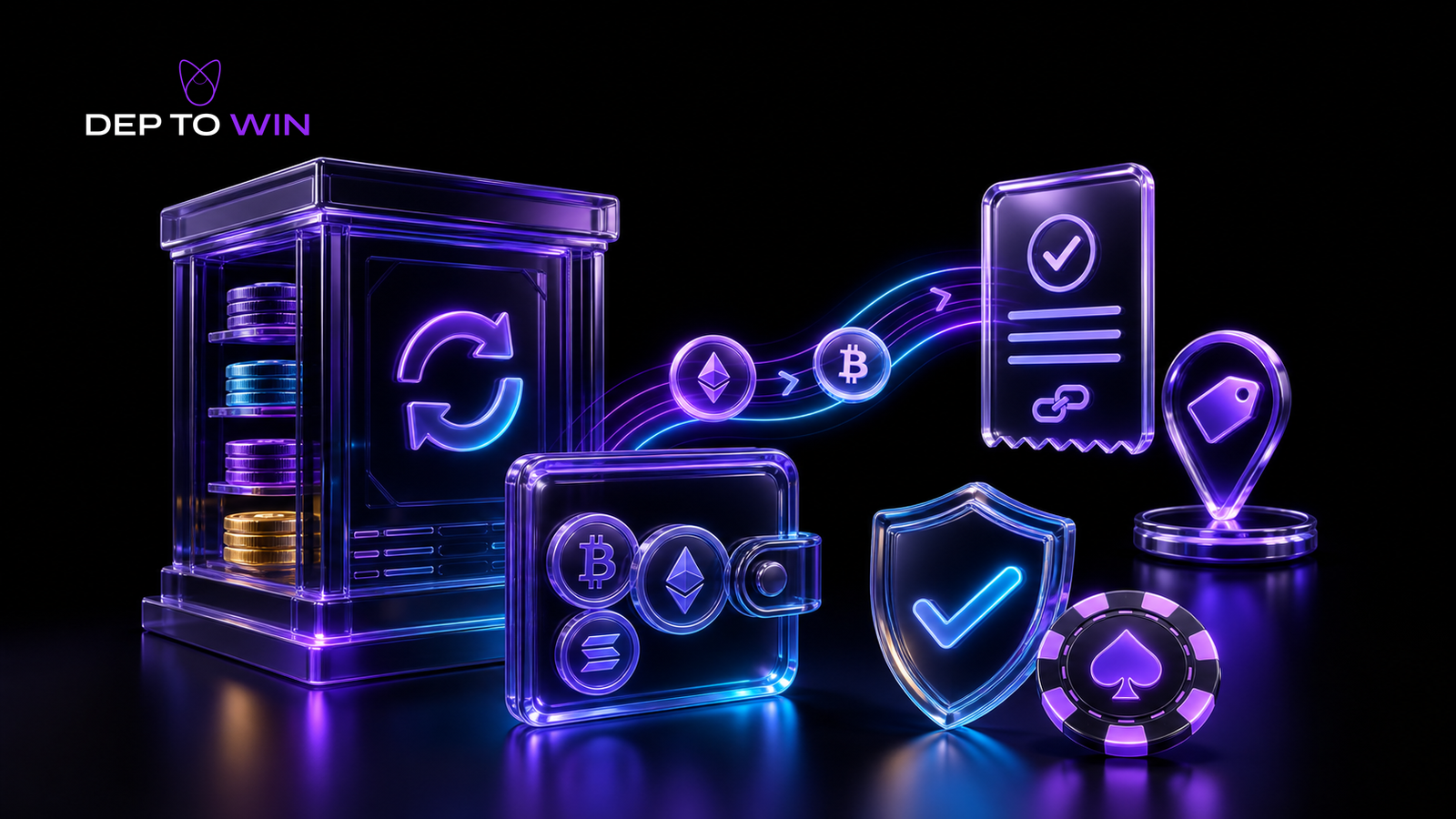 Krypto Casino Auszahlung auf Kraken mit Exchange Wallet TxID Memo Netzwerk und KYC Check