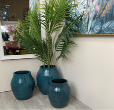 Potes Cerâmica Azul