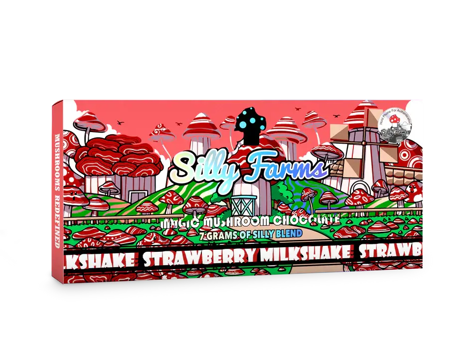 Thumbnail: Silly Farms 7g Mushroom Chocolate Bar