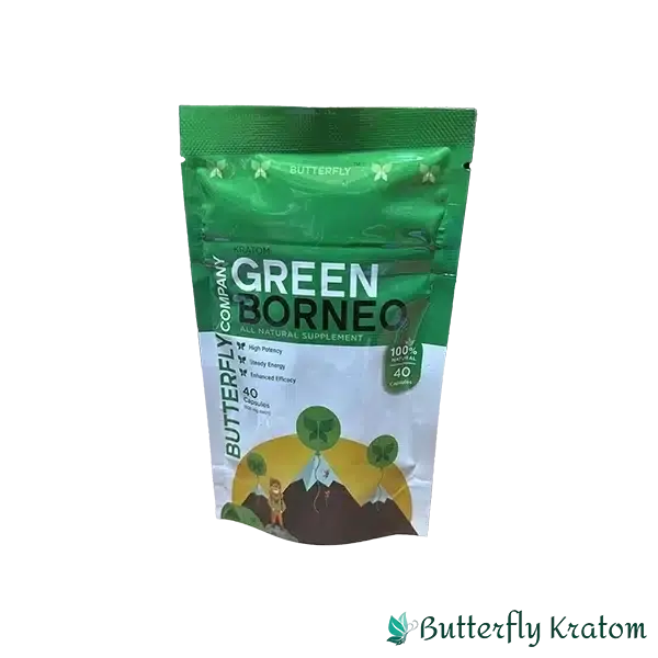 Thumbnail: Butterfly Green Borneo Kratom Capsules