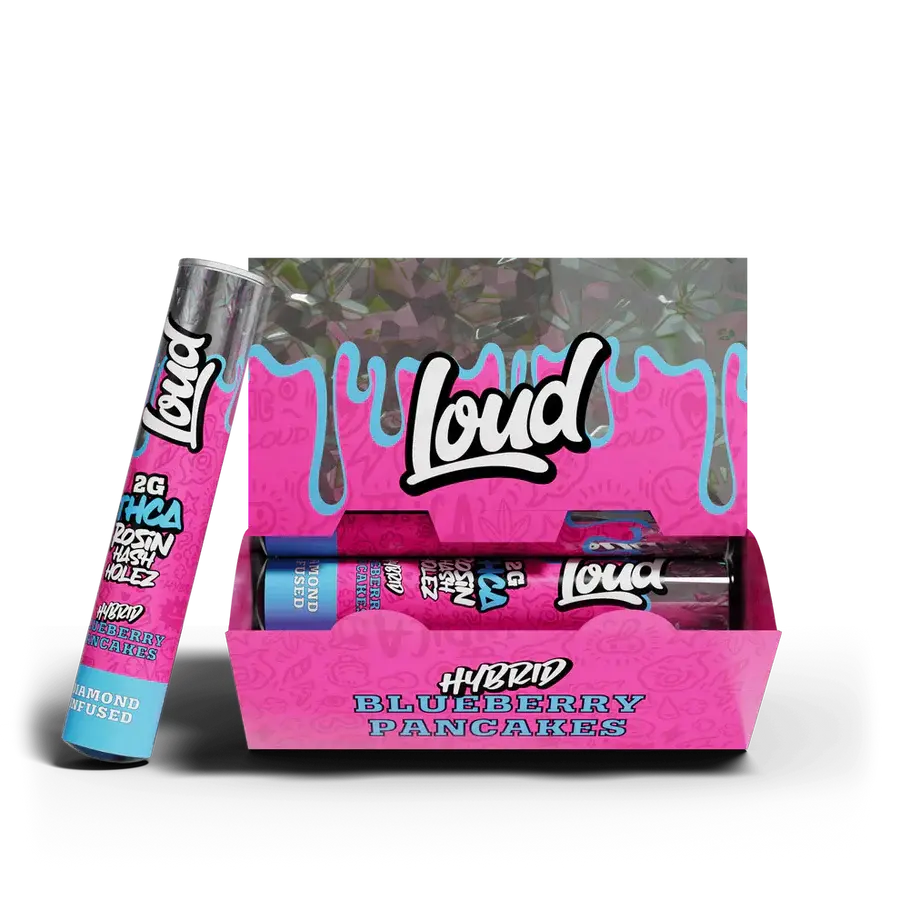 Thumbnail: Loud by FVKD 2g Diamond Infused Rosin Hash Holes Pre-Roll Single