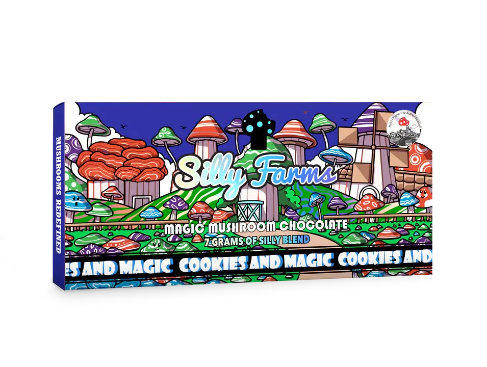 Thumbnail: Silly Farms 7g Mushroom Chocolate Bar