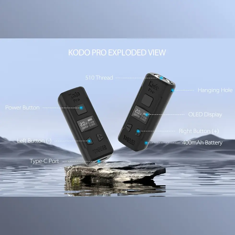 Thumbnail: Yocan Kodo Pro Box Mod - 400mAh