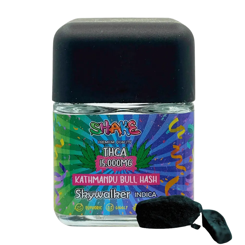 Thumbnail: Shake Premium Kathmandu Bull Hash 15,000mg