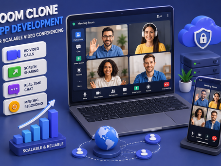 Zoom Clone App Development for Scalable Video Conferencing