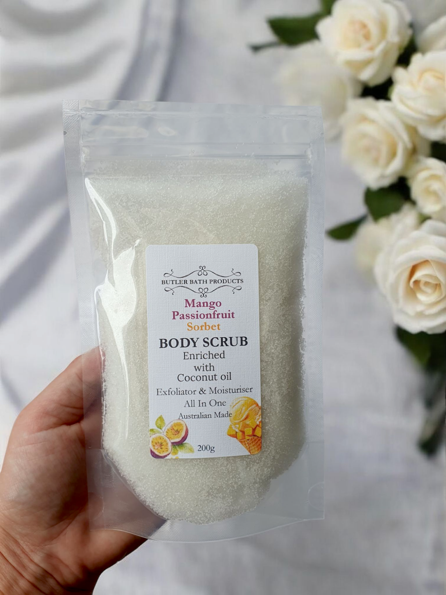 Mango Passionfruit Sorbet Body Scrub