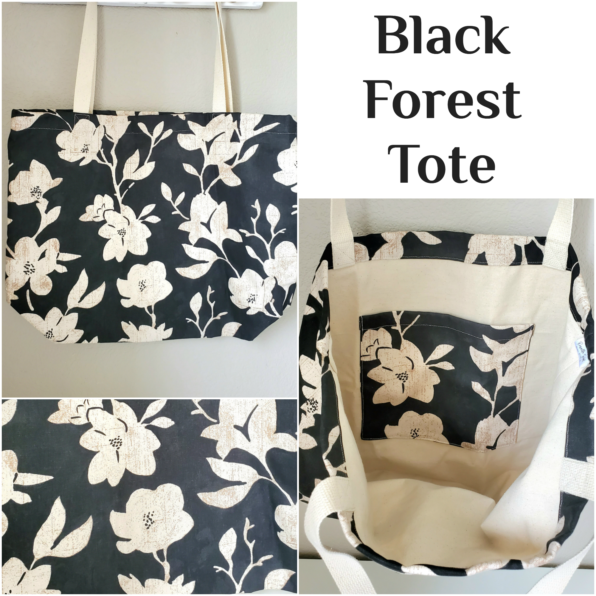 Black Forest - Medium Tote