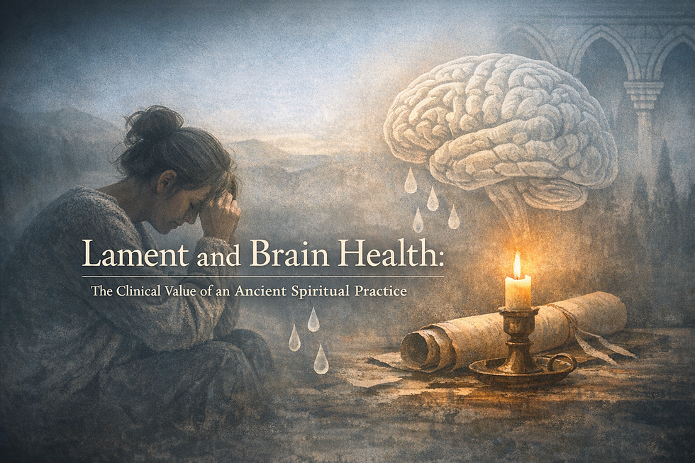 Lament and Brain Health: The Clinical Value of an Ancient Spiritual Practice