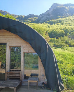 Les montagnes des 3 Becs situées juste au dessus du gîte de notre Retraite entre femmes