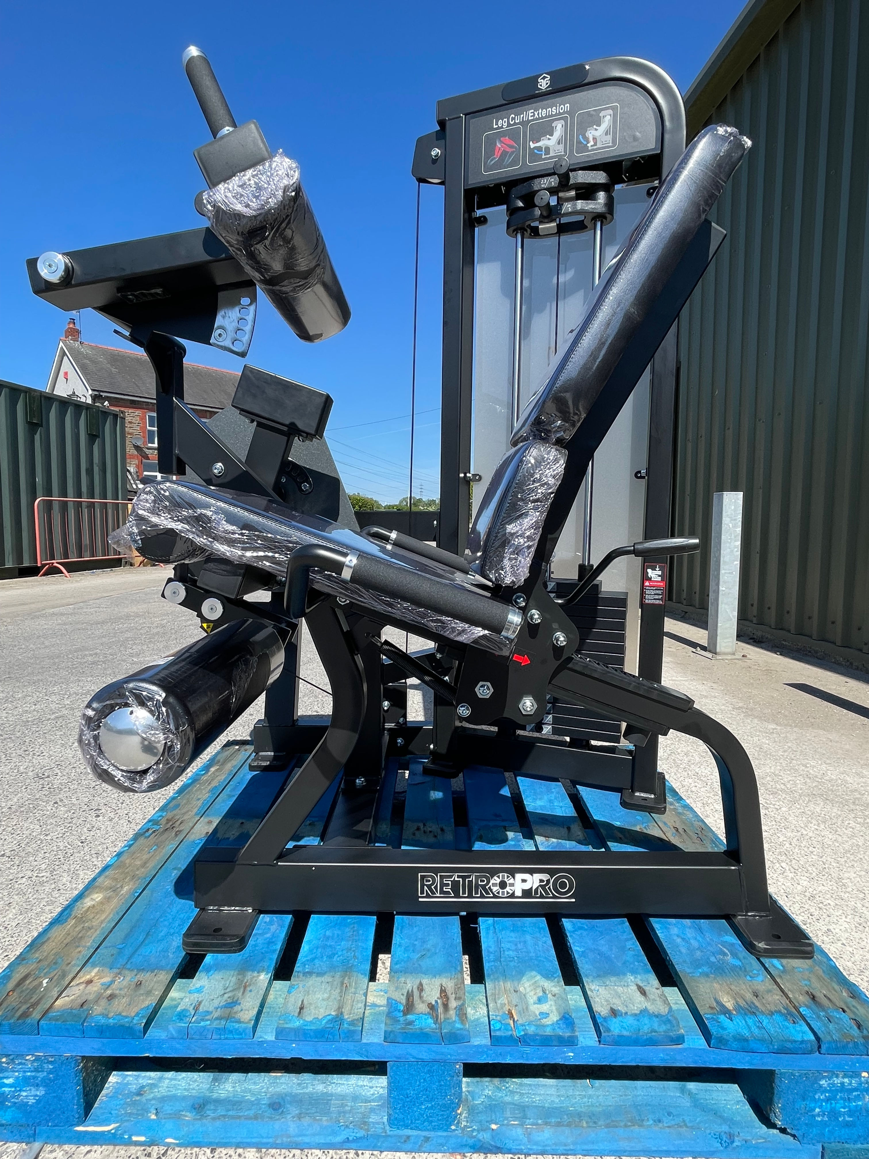 RetroPro duel leg extension and leg curl