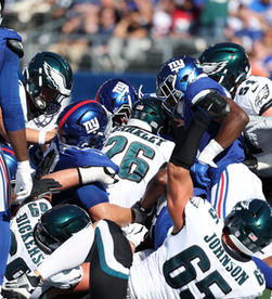 Eagles' faces issues moving forward as the Giants sent a message to the NFC East 