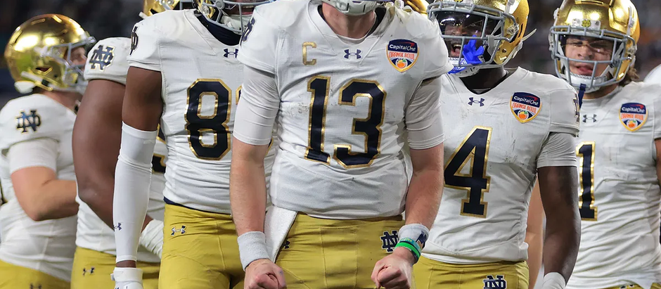 Notre Dame comes up short against Ohio State in the National Championship game 34-23