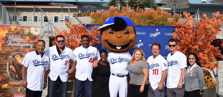 Dodgers will continue their annual Thanksgiving Turkey Giveaway November. 19