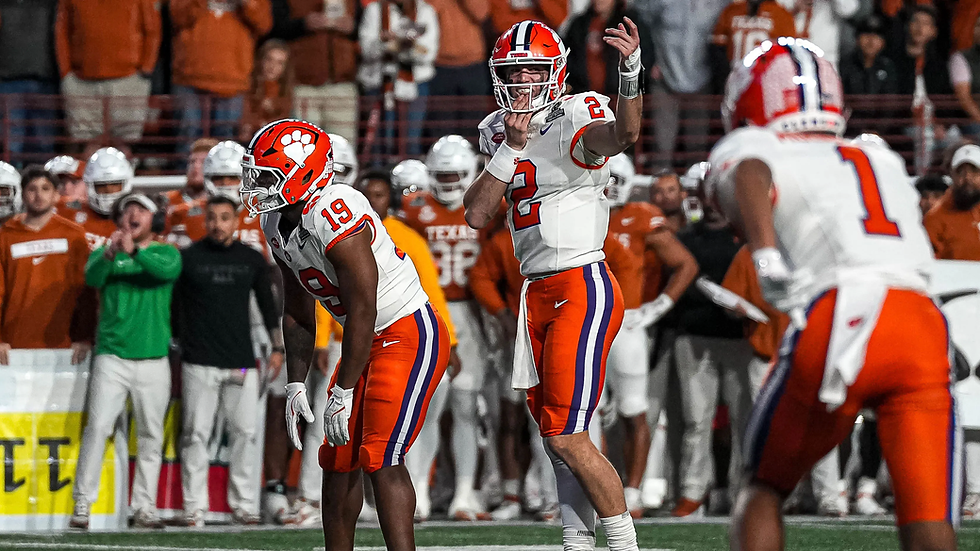 The pressure is on Clemson to win all of their games 