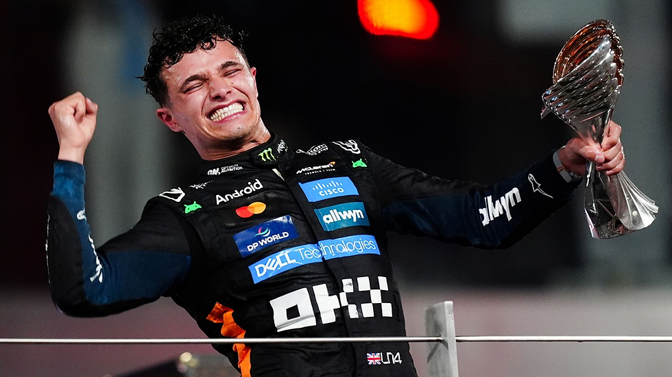 Lando Norris is optimistic about his race on Sunday