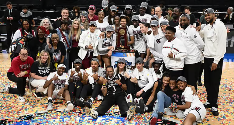 South Carolina advances to the Final Four, sending TCU home