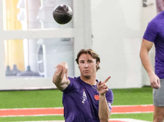 Cade Klubnik looks to increase his stock before the NFL Draft