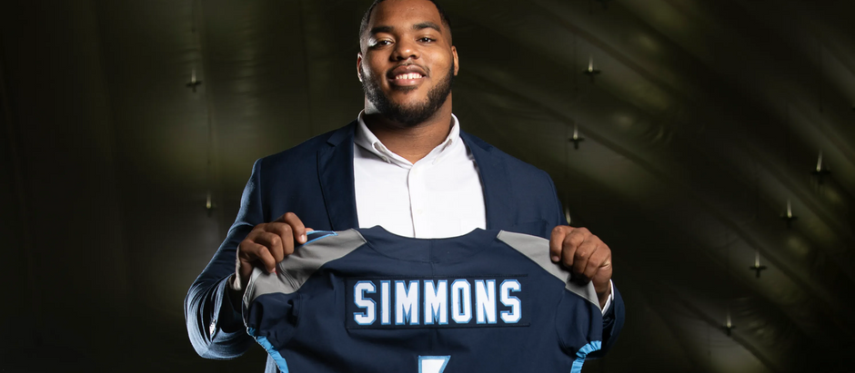 Jeffery Simmons receives the Week 12 NFLPA Community MVP.