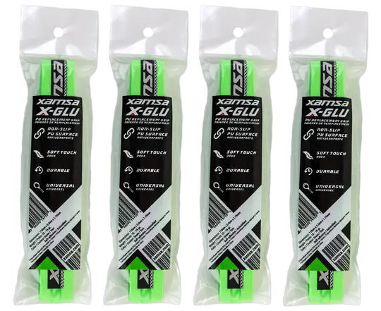 Thumbnail: Xamsa X-GLU Green Replacement Grips 4 pack