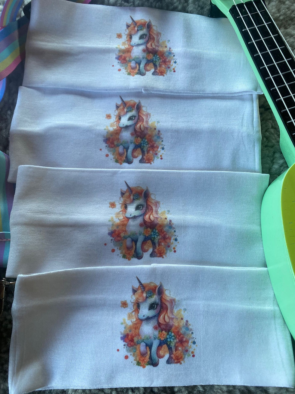 Thumbnail: Uni (unicorn) Pannebånd for barn