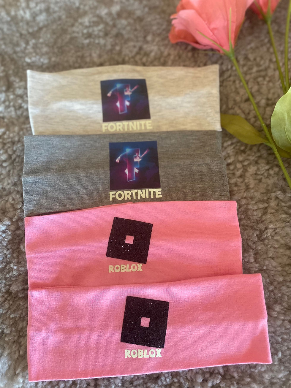 Miniatura: Fortnite Pannebånd-Grå