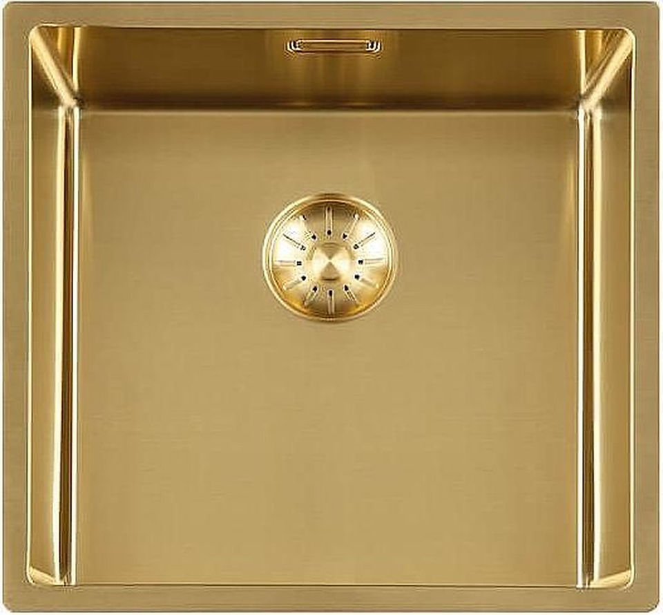 Gouden gootsteen/spoelbak