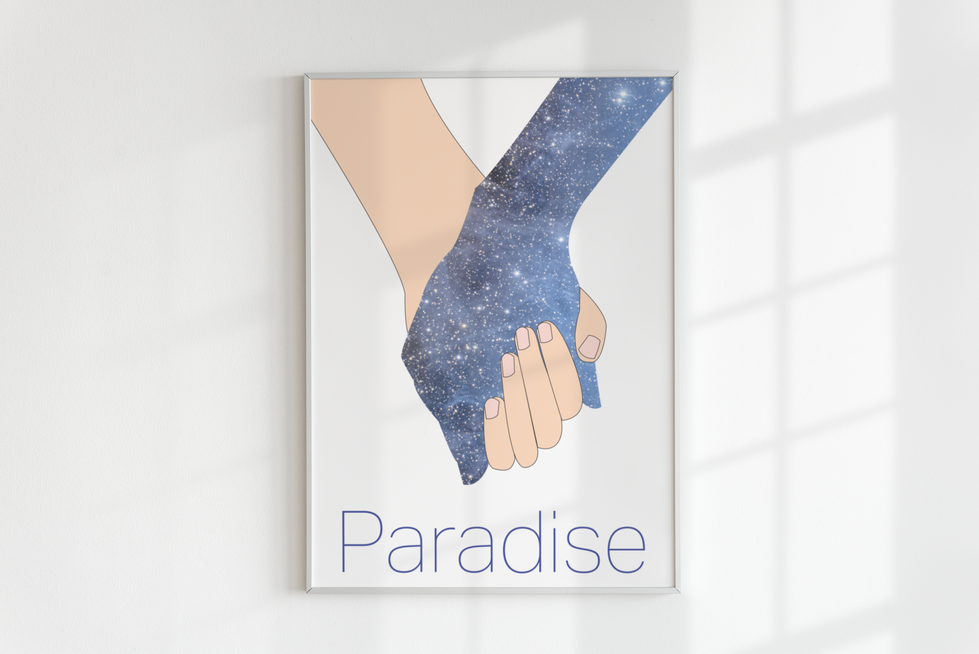 Paradise w Mockup
