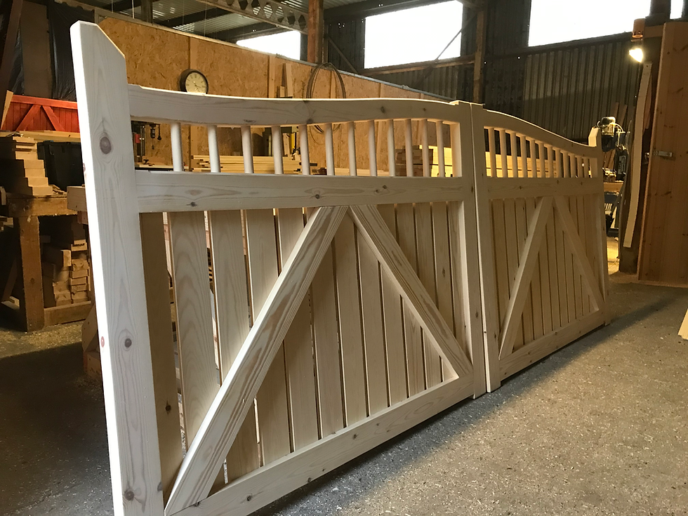 Thumbnail: Picket Gates Near Me Back View