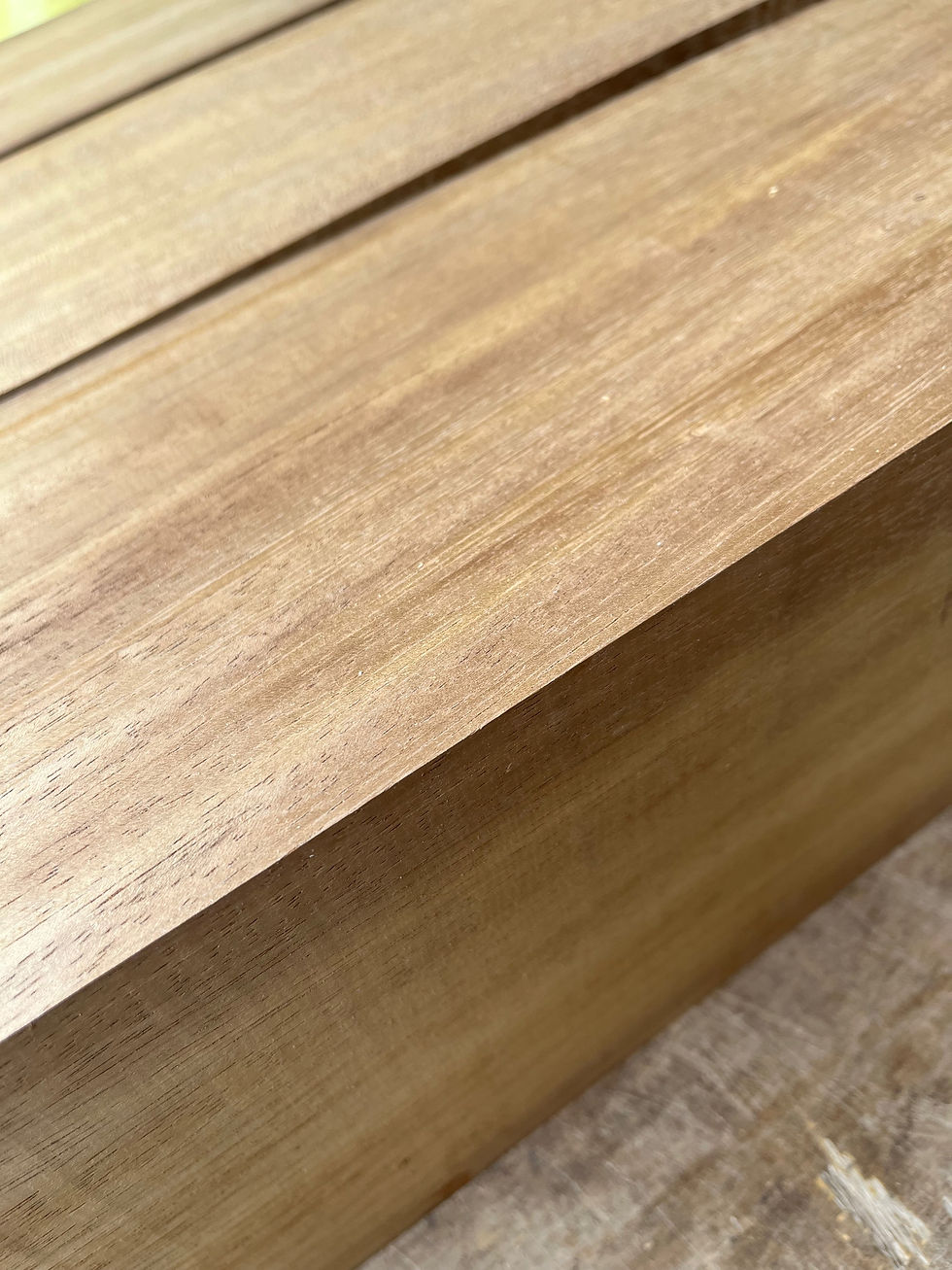 Thumbnail: Iroko Gate Posts Front View