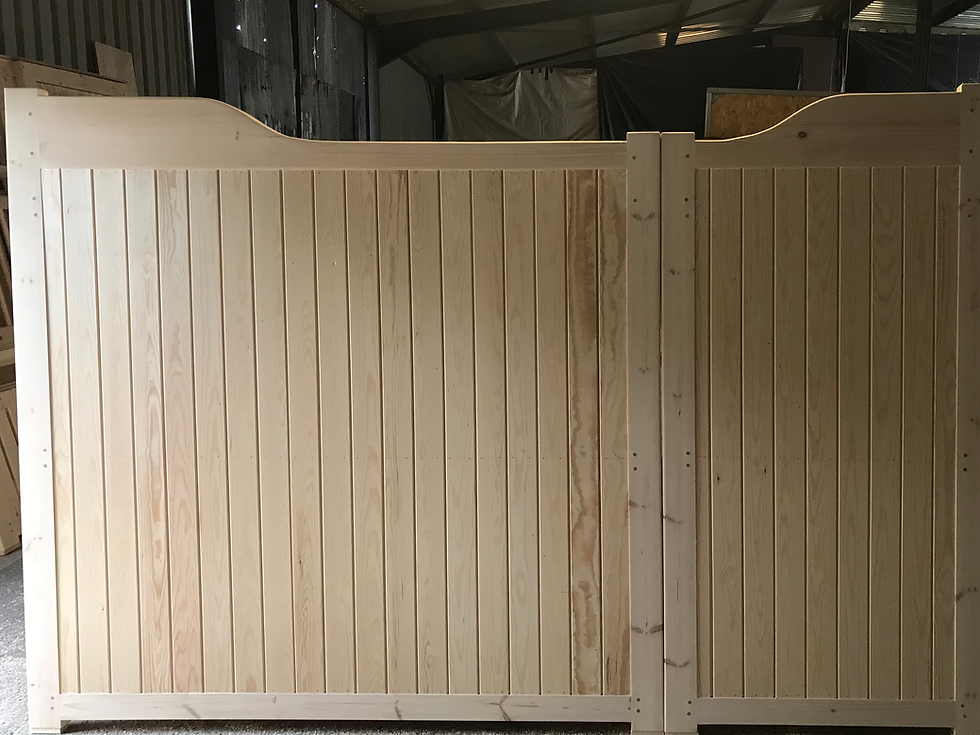 Thumbnail: Unequal Split Gates Near Me Front View
