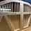 Thumbnail: Swan Neck Timber Driveway Gates Back View