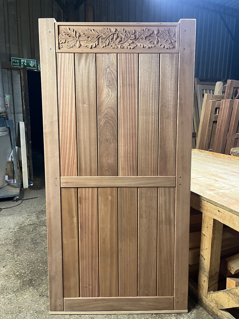Thumbnail: Quality Wooden Gate U.K. Front View