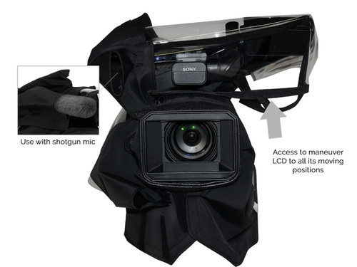 Rain Cover for Sony PXW-Z300 Camera | Portabrace