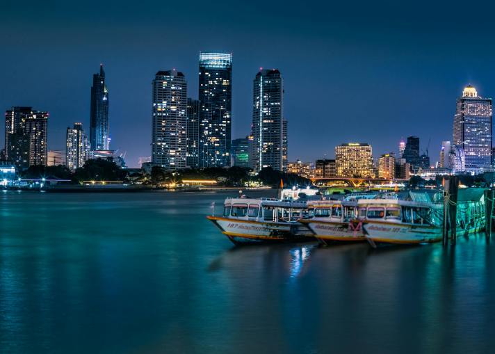 le fleuve Chao Phraya Bangkok