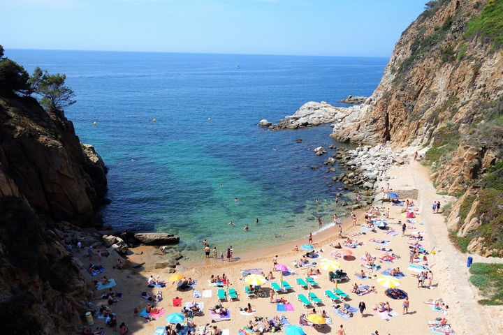 les plages Tossa de Mar