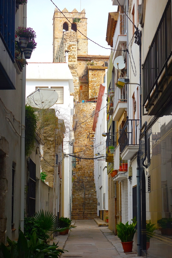 Les ruelles de Blanes