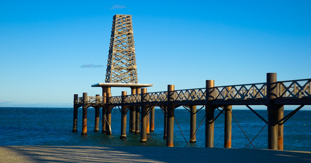 Le ponton de Leucate