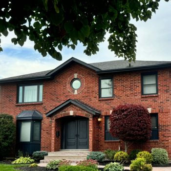 professional vinyl window spray painting with vinyl safe paints by local exterior painters near you