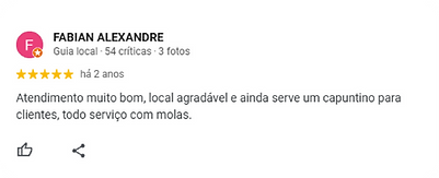Feedback dos clientes