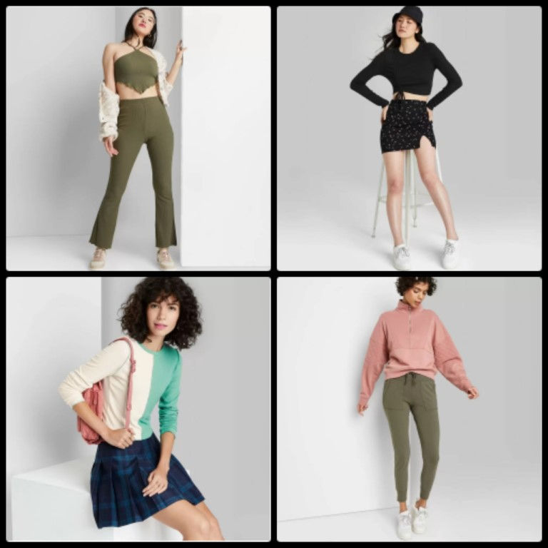 Case Lot of Wild Fable Clothing - 85 Units - Manifested - Shelf Pulls