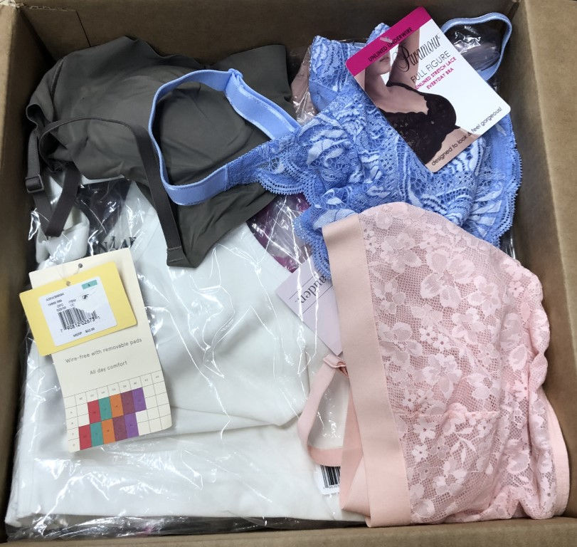 Thumbnail: Case Lot of Womens Bras & Underwear - 105 Units - Manifested