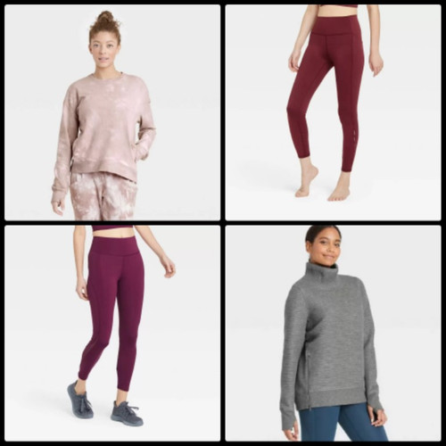 Case Lot of All In Motion Clothing 40 Units Manifested Shelf