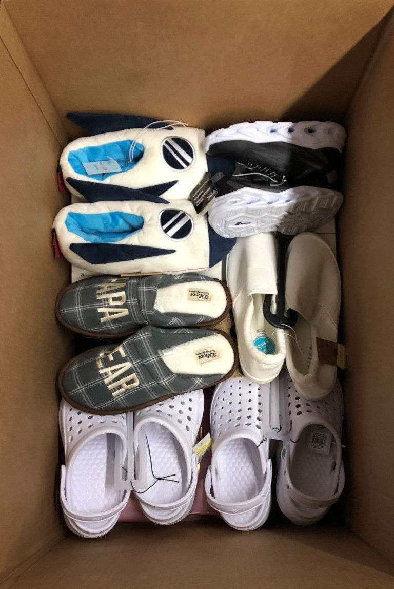 Thumbnail: Case Lot of Footwear - 55 Units - Shelf Pulls - Manifested