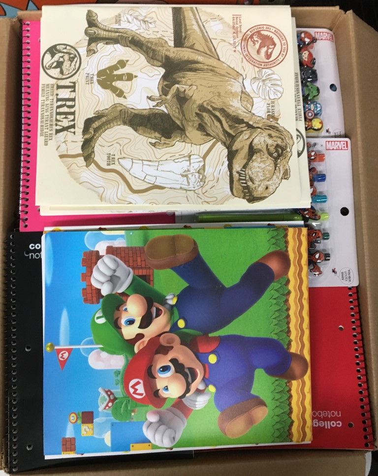 Case Lot of School Supplies - 110 Units - Shelf Pulls