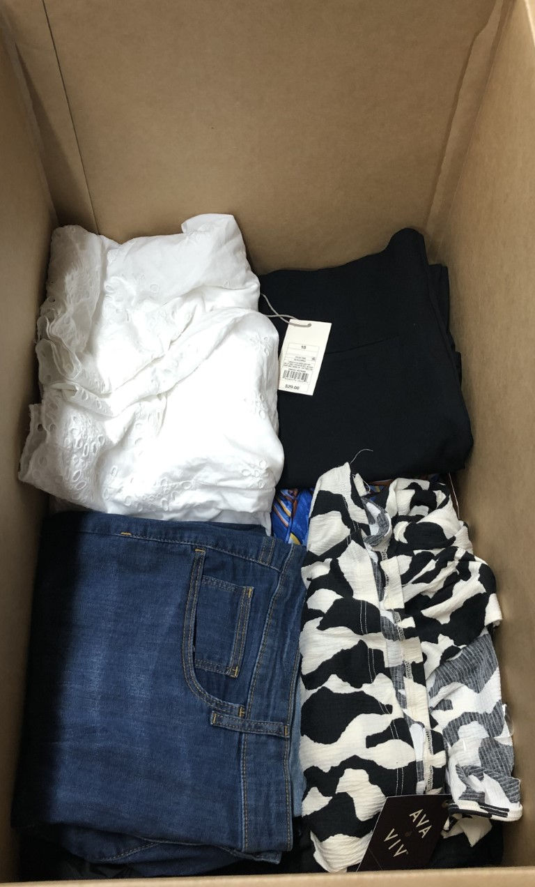 Thumbnail: Case Lot of Womens Plus Size Clothing - 50 Units - Manifested - Shelf Pulls