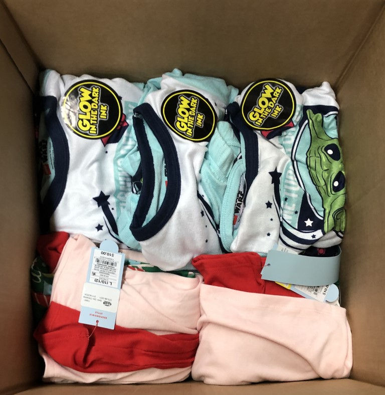 Thumbnail: Case Lot of Kids Pajamas - 29 Units -Manifested - Shelf Pulls