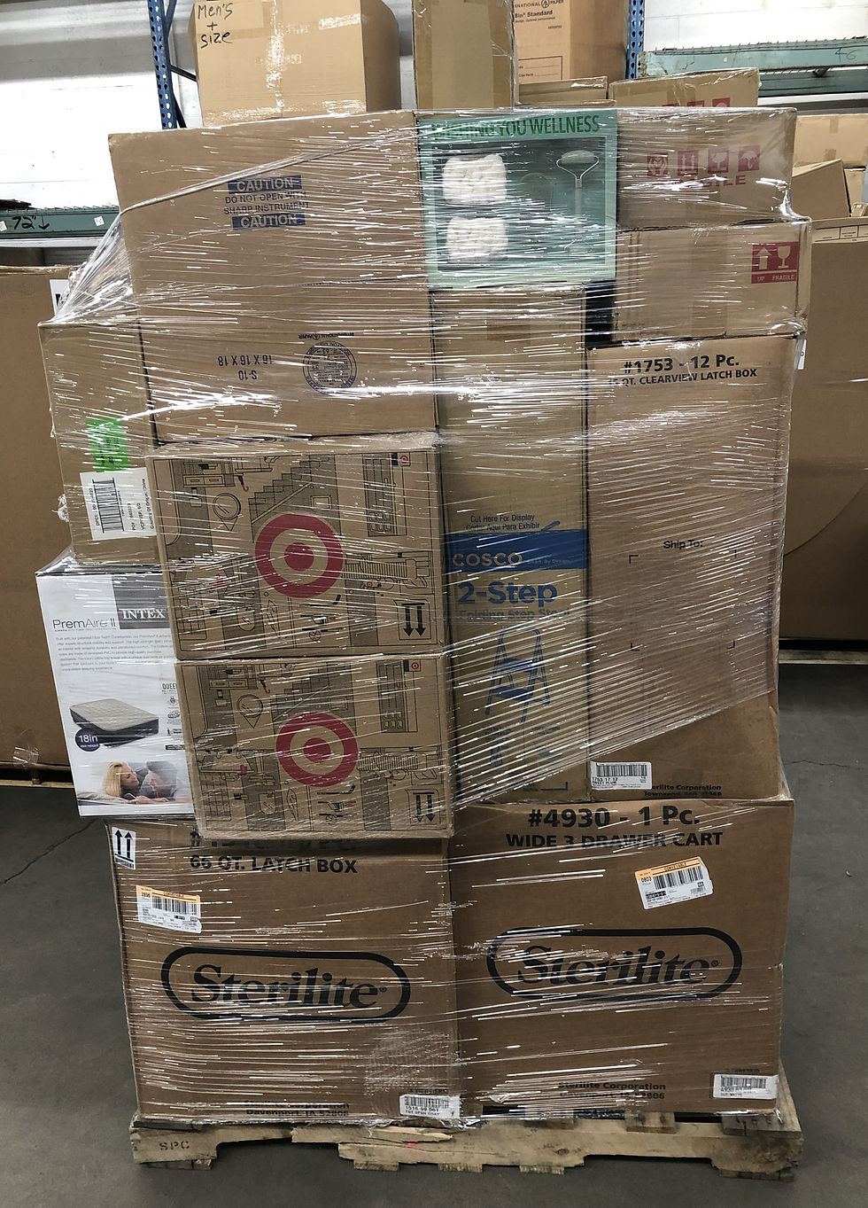 Thumbnail: Manifested T@RGT General Merchandise Pallet - 637 Units - Shelf Pulls