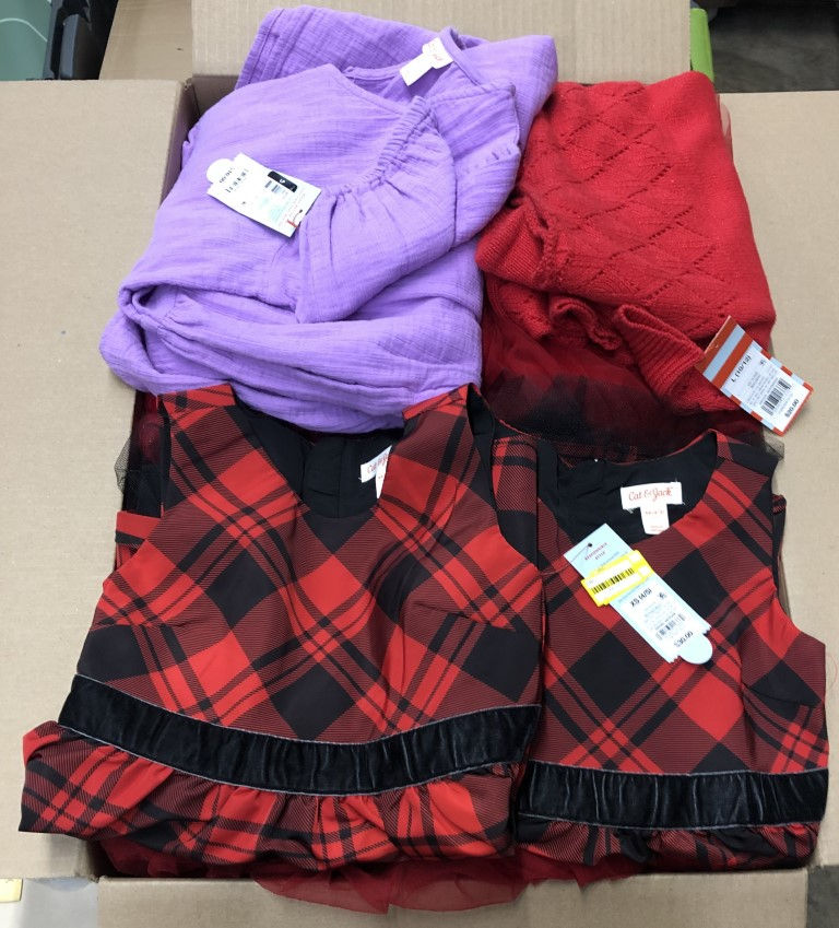 Thumbnail: Case Lot of Kids Dresses - 67 Units -Manifested - Shelf Pulls