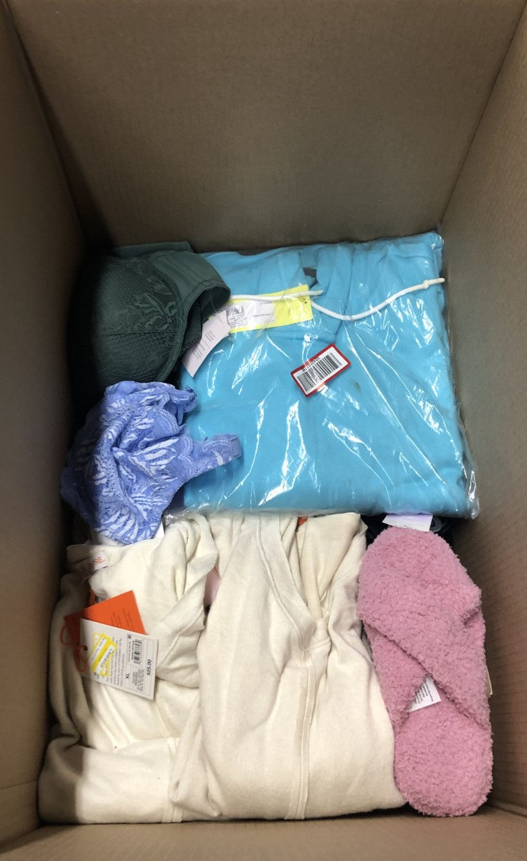 Thumbnail: Family Box of Clothing & Accessories - 76 Units - Manifested - Shelf Pulls