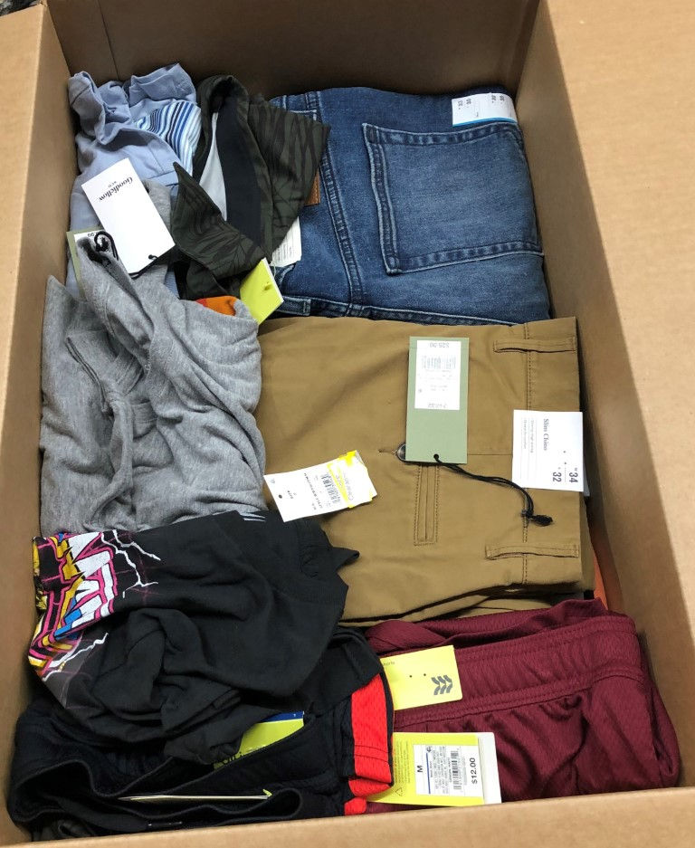 Thumbnail: Case Lot of Men's Apparel - 75 Units - Manifested - Shelf Pulls